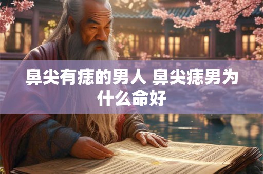 鼻尖有痣的男人 鼻尖痣男为什么命好