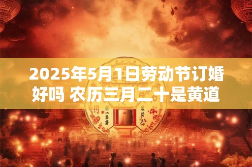 2025年5月1日劳动节订婚好吗 农历三月二十是黄道吉日吗