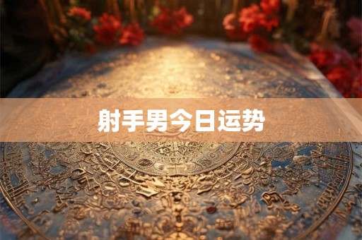 射手男今日运势
