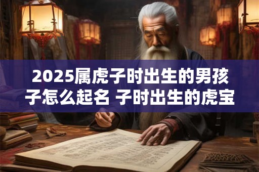 2025属虎子时出生的男孩子怎么起名 子时出生的虎宝宝好不好