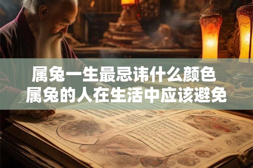 属兔一生最忌讳什么颜色 属兔的人在生活中应该避免哪种颜色