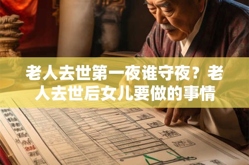 老人去世第一夜谁守夜？老人去世后女儿要做的事情