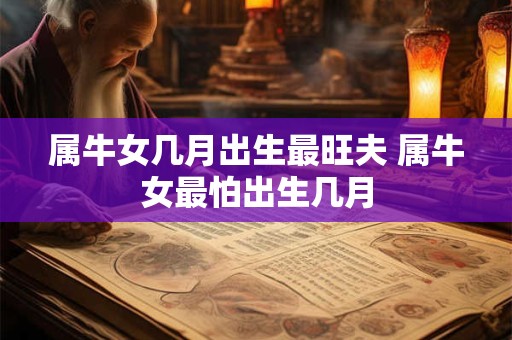 属牛女几月出生最旺夫 属牛女最怕出生几月 属牛女几月出生最旺夫 属牛女最怕出生几月