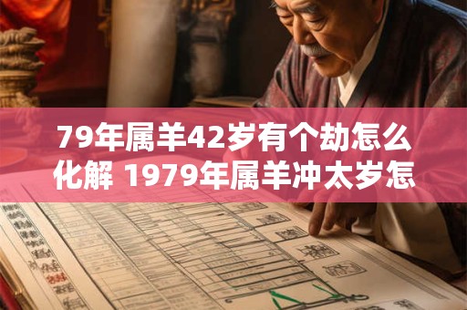 79年属羊42岁有个劫怎么化解 1979年属羊冲太岁怎么破解