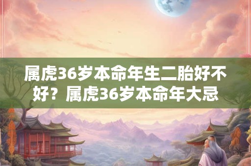 属虎36岁本命年生二胎好不好？属虎36岁本命年大忌