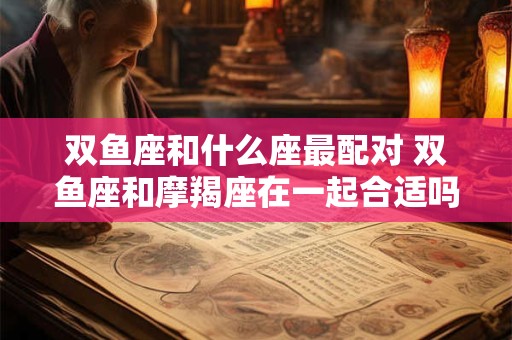 双鱼座和什么座最配对 双鱼座和摩羯座在一起合适吗