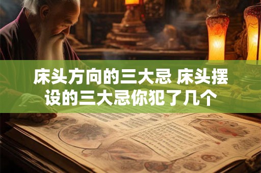 床头方向的三大忌 床头摆设的三大忌你犯了几个