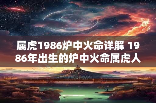 属虎1986炉中火命详解 1986年出生的炉中火命属虎人的命运如何