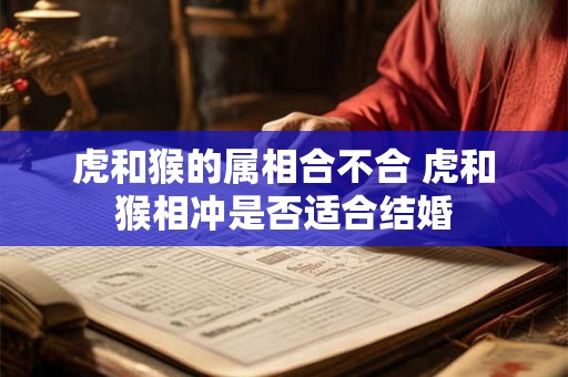 虎和猴的属相合不合 虎和猴相冲是否适合结婚