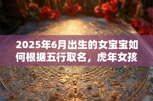 2025年6月出生的女宝宝如何根据五行取名，虎年女孩名字集锦