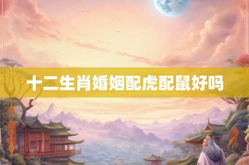 十二生肖婚姻配虎配鼠好吗