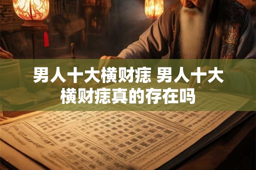 男人十大横财痣 男人十大横财痣真的存在吗 男人十大横财痣 男人十大横财痣真的存在吗
