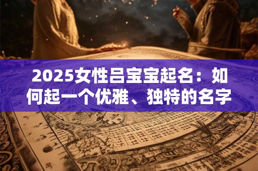 2025女性吕宝宝起名：如何起一个优雅、独特的名字