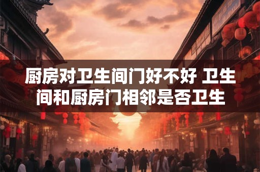 厨房对卫生间门好不好 卫生间和厨房门相邻是否卫生