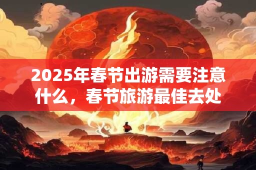 2025年春节出游需要注意什么，春节旅游最佳去处