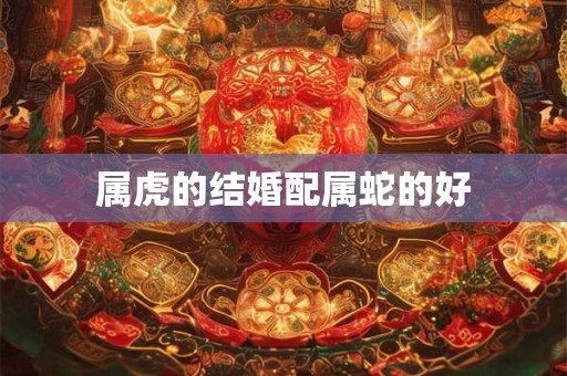 属虎的结婚配属蛇的好