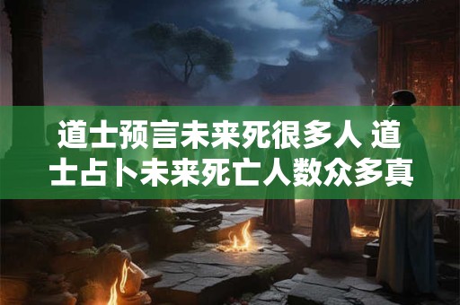 道士预言未来死很多人 道士占卜未来死亡人数众多真的吗