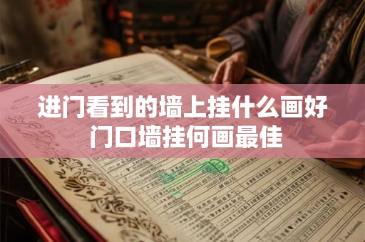 进门看到的墙上挂什么画好 门口墙挂何画最佳