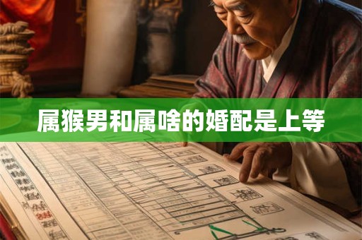 属猴男和属啥的婚配是上等