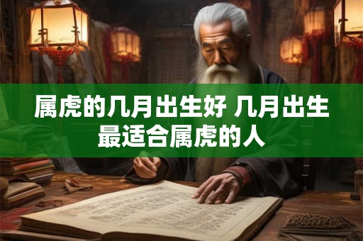 属虎的几月出生好 几月出生最适合属虎的人
