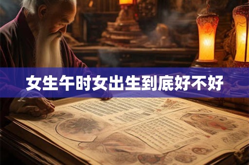女生午时女出生到底好不好