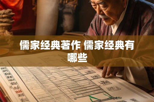 儒家经典著作 儒家经典有哪些