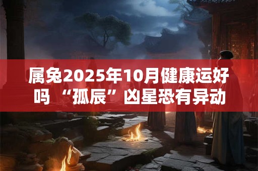 属兔2025年10月健康运好吗 “孤辰”凶星恐有异动