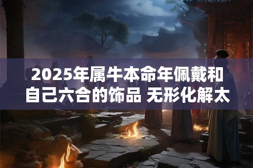 2025年属牛本命年佩戴和自己六合的饰品 无形化解太岁影响