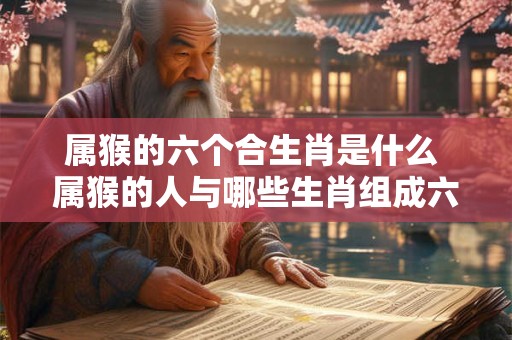 属猴的六个合生肖是什么 属猴的人与哪些生肖组成六个合呢