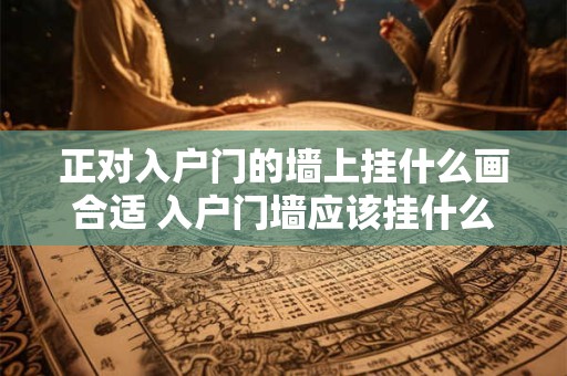 正对入户门的墙上挂什么画合适 入户门墙应该挂什么画