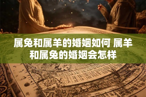 属兔和属羊的婚姻如何 属羊和属兔的婚姻会怎样