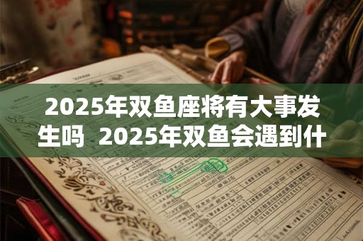 2025年双鱼座将有大事发生吗  2025年双鱼会遇到什么坎坷