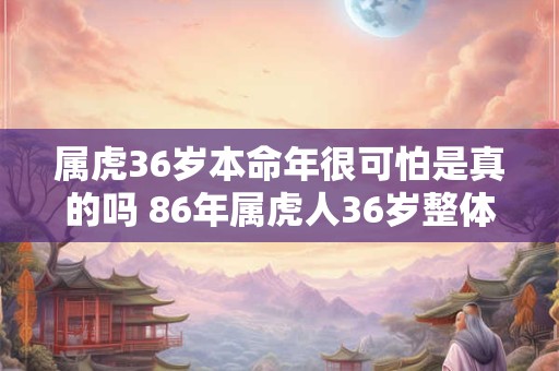 属虎36岁本命年很可怕是真的吗 86年属虎人36岁整体运势