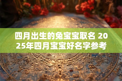 四月出生的兔宝宝取名 2025年四月宝宝好名字参考