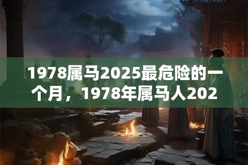 1978属马2025最危险的一个月，1978年属马人2025年多大？