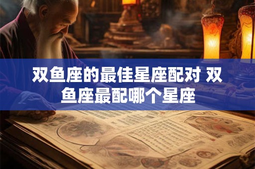 双鱼座的最佳星座配对 双鱼座最配哪个星座