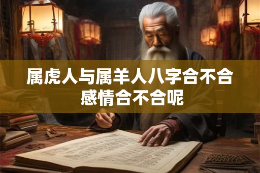属虎人与属羊人八字合不合 感情合不合呢