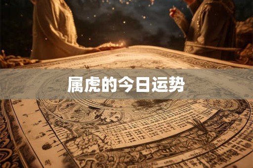 属虎的今日运势