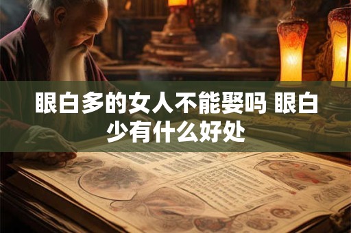 眼白多的女人不能娶吗 眼白少有什么好处