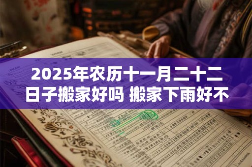 2025年农历十一月二十二日子搬家好吗 搬家下雨好不好