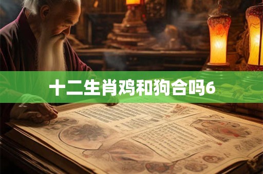 十二生肖鸡和狗合吗6