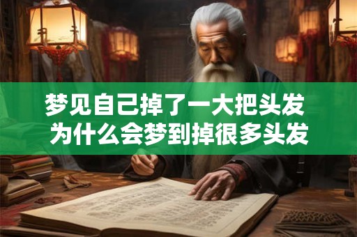 梦见自己掉了一大把头发 为什么会梦到掉很多头发