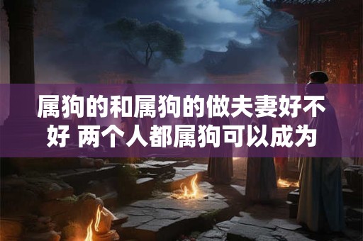属狗的和属狗的做夫妻好不好 两个人都属狗可以成为幸福夫妻吗