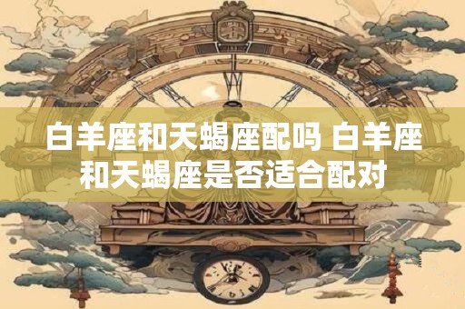 白羊座和天蝎座配吗 白羊座和天蝎座是否适合配对