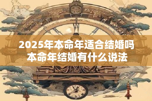 2026年本命年适合结婚吗 本命年结婚有什么说法 2026年本命年适合结婚吗 本命年结婚有什么说法