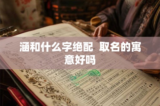 涵和什么字绝配  取名的寓意好吗