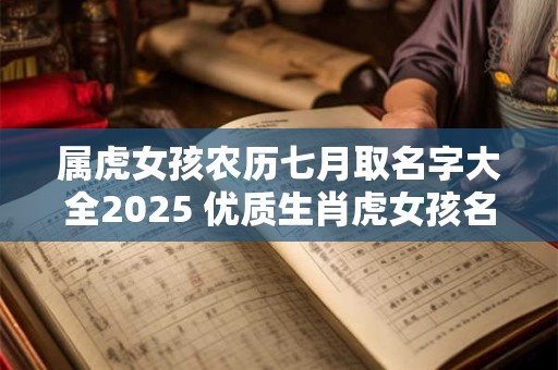 属虎女孩农历七月取名字大全2025 优质生肖虎女孩名字解析