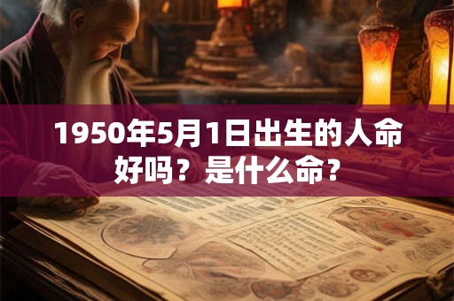 1950年5月1日出生的人命好吗?是什么命? 1950年5月1日出生的人命好吗?是什么命?