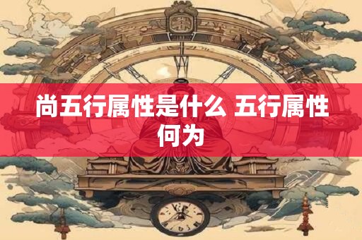 尚五行属性是什么 五行属性何为
