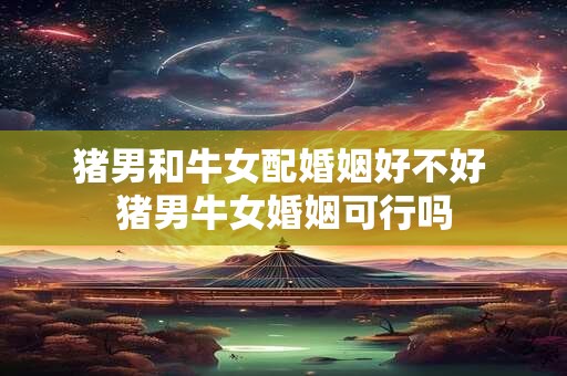 猪男和牛女配婚姻好不好 猪男牛女婚姻可行吗